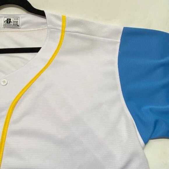 Dehaner Sportswear Baseball Jersey Unisex XXL Blank Colorful Athleisure EUC - Picture 5 of 6